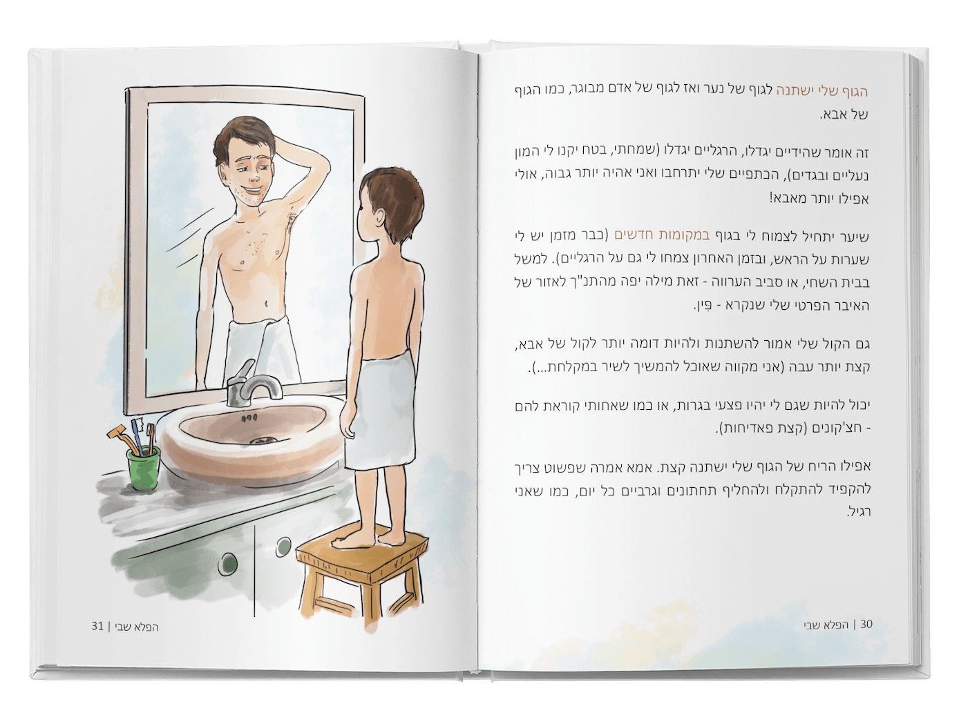 פרק 1: הגוף שלי